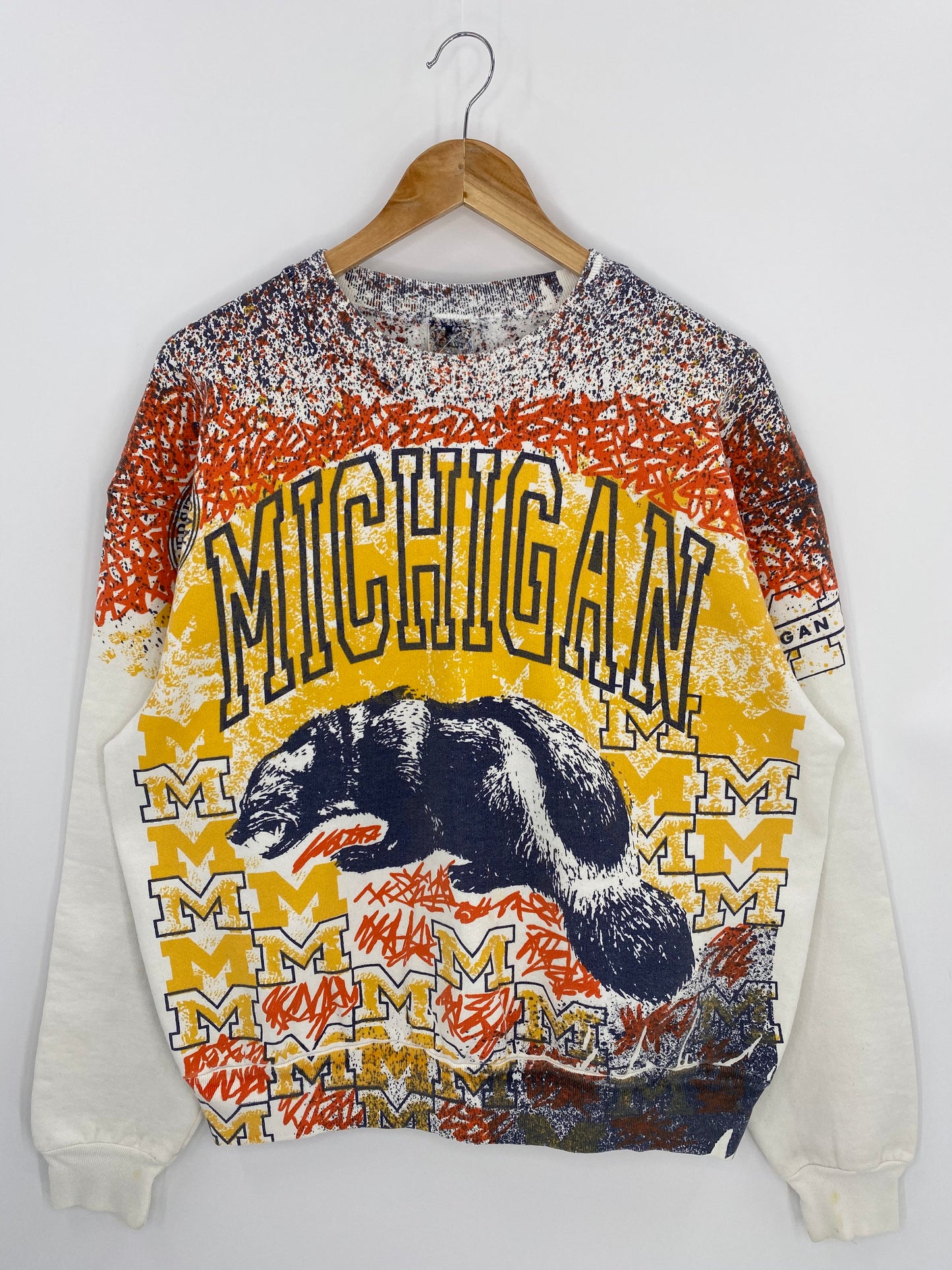 90’s MICHIGAN Made in USA Size XL Vintage Sweat-shirt / 6923