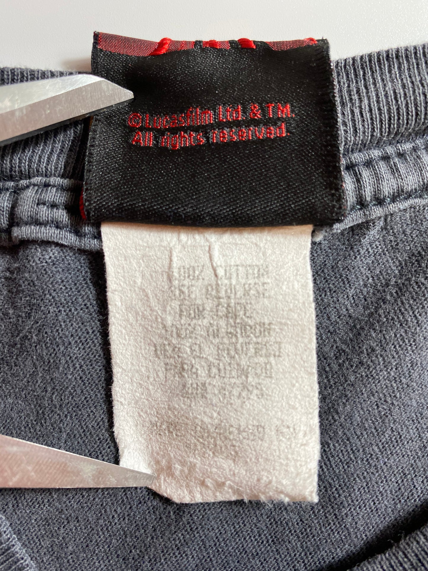 90’s STAR WARS JEDI VS SITH Size Approx. L Vintage T-Shirt / 7852