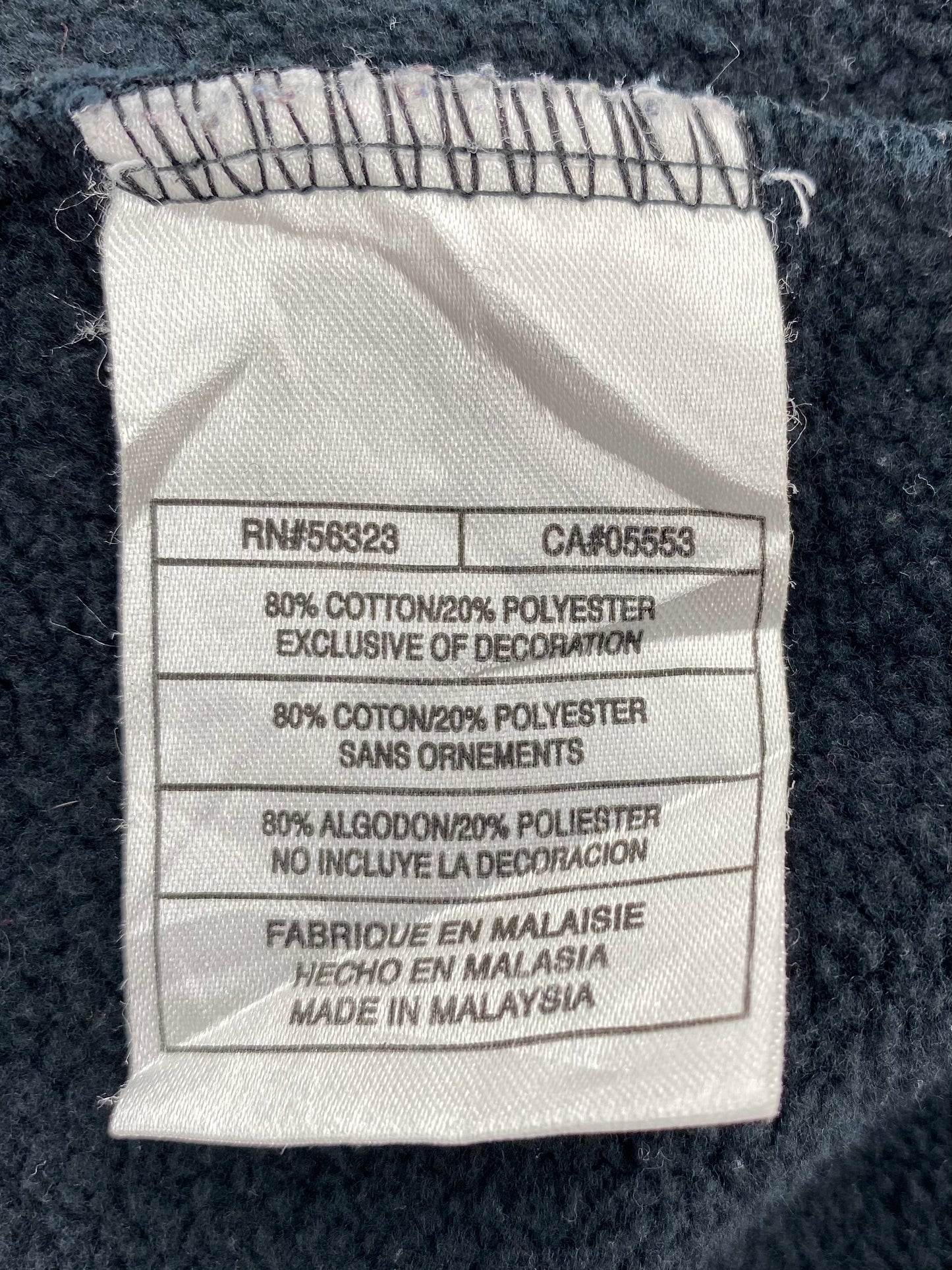 00’ NIKE Size XL Vintage Half-zip Sweat-shirt / 7229