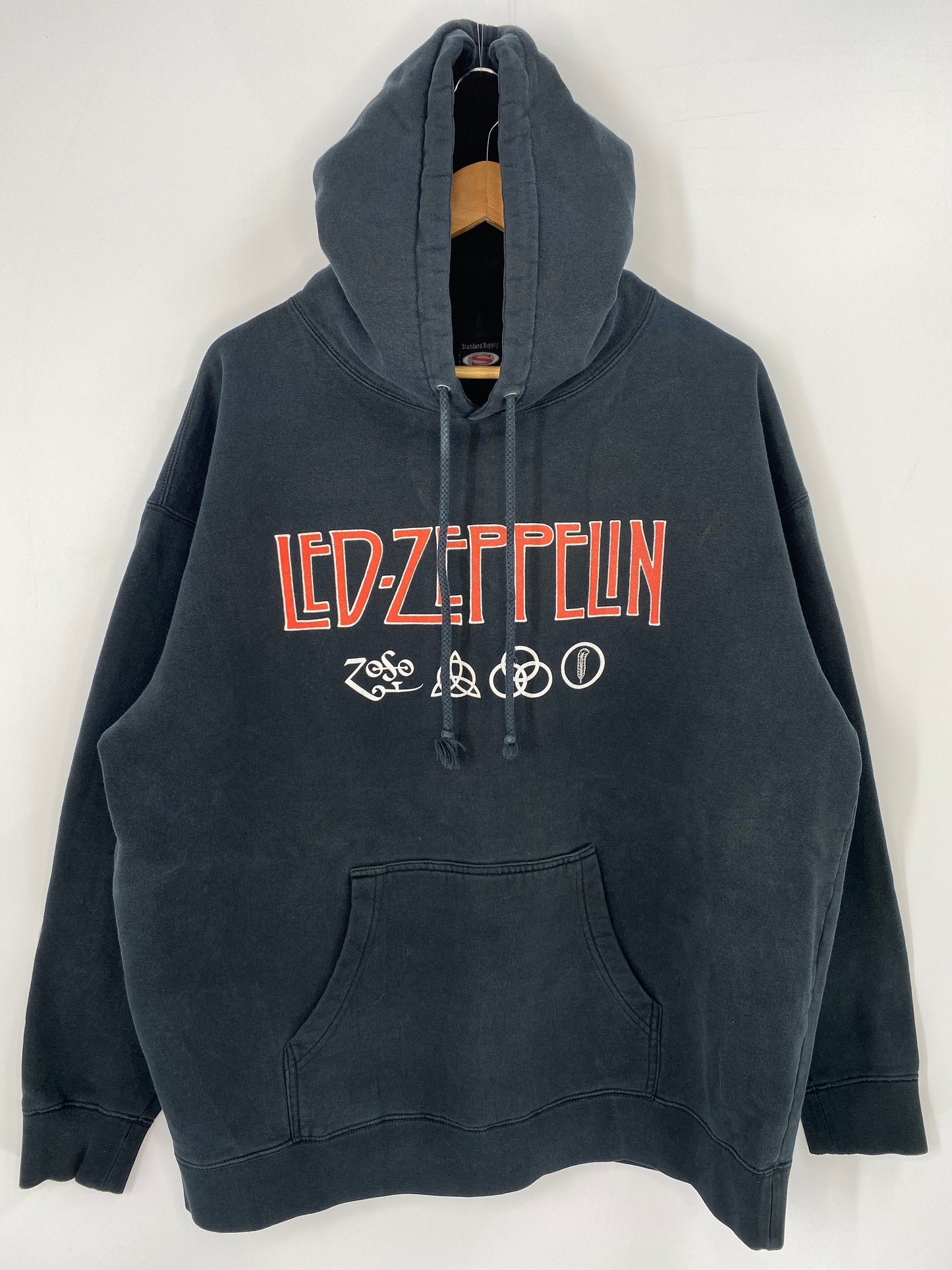 Vintage LED ZEPPELIN Size XL Music Hoodie Sweat-Shirts / K3959