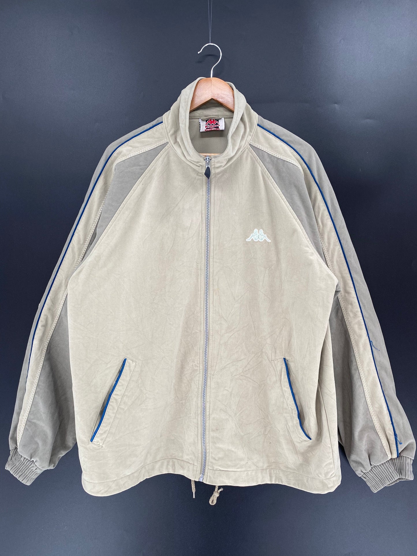 .90’s KAPPA Size XL Vintage Zip-up Jacket / E4354S