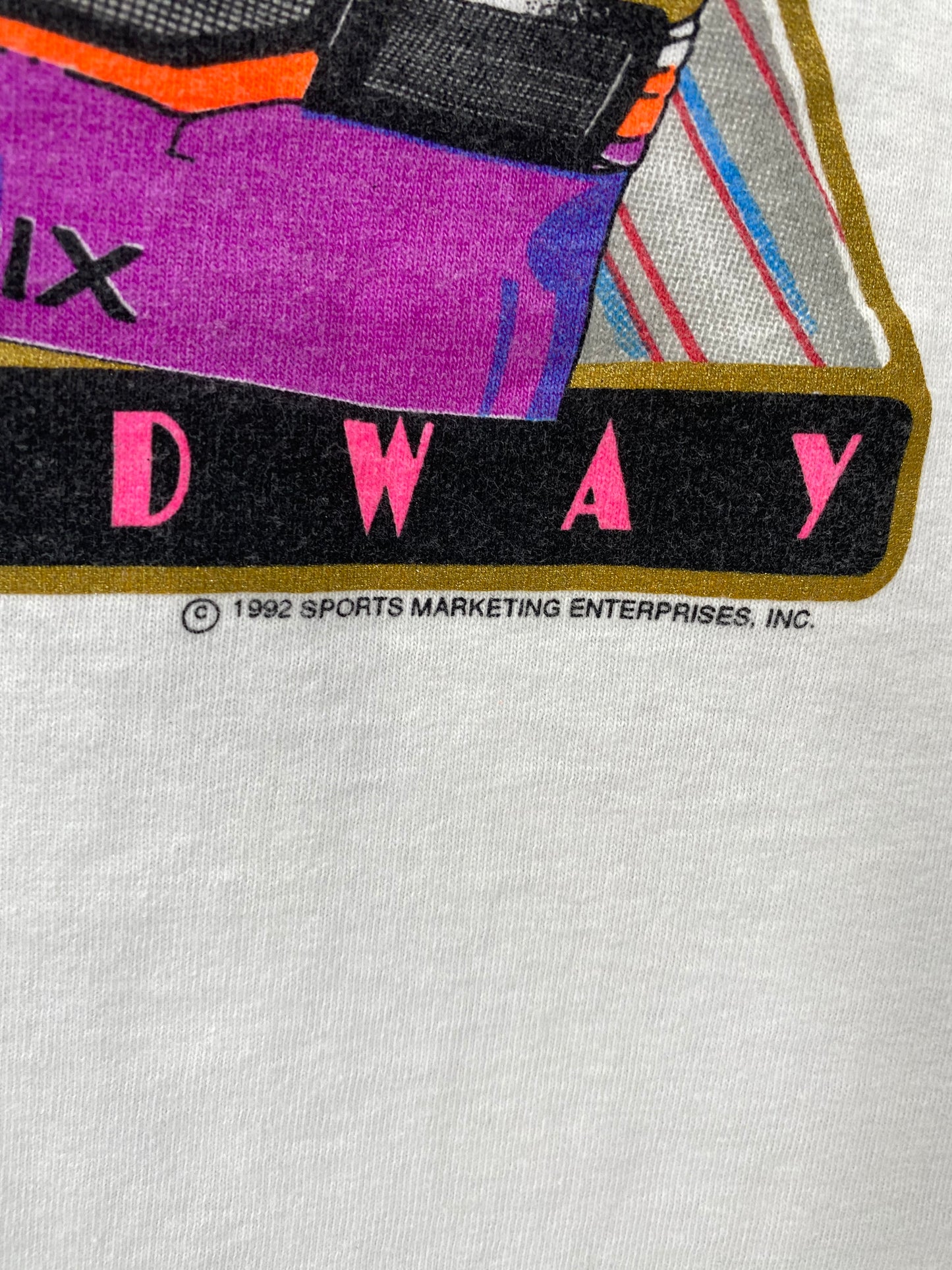 1992 NASCAR WINSTON CUP (No tag) Approx. Size XL Vintage Racing T-Shirt / K1958