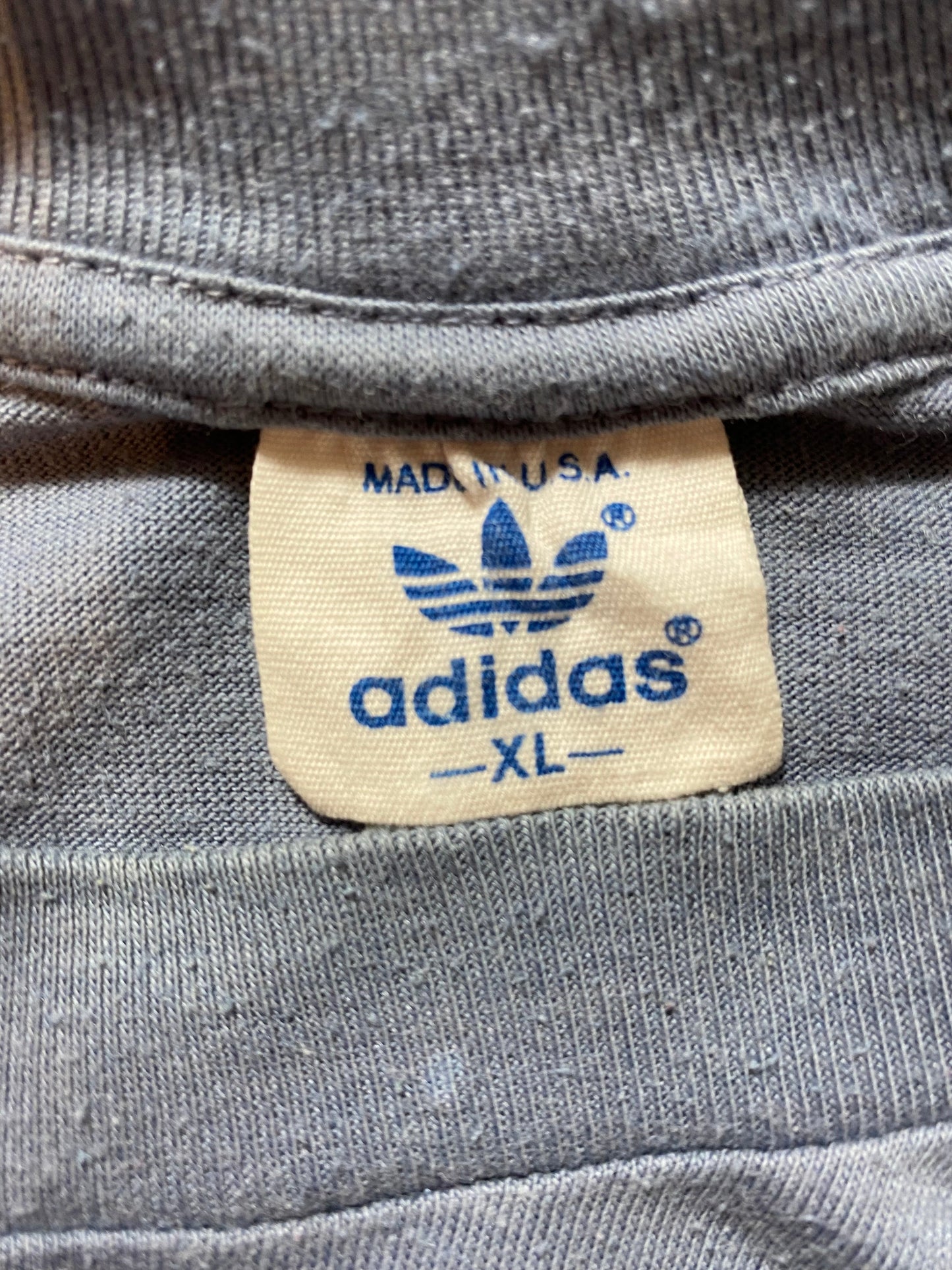 .80's ADIDAS Made in USA Size XL Vintage T-Shirt / E2858T