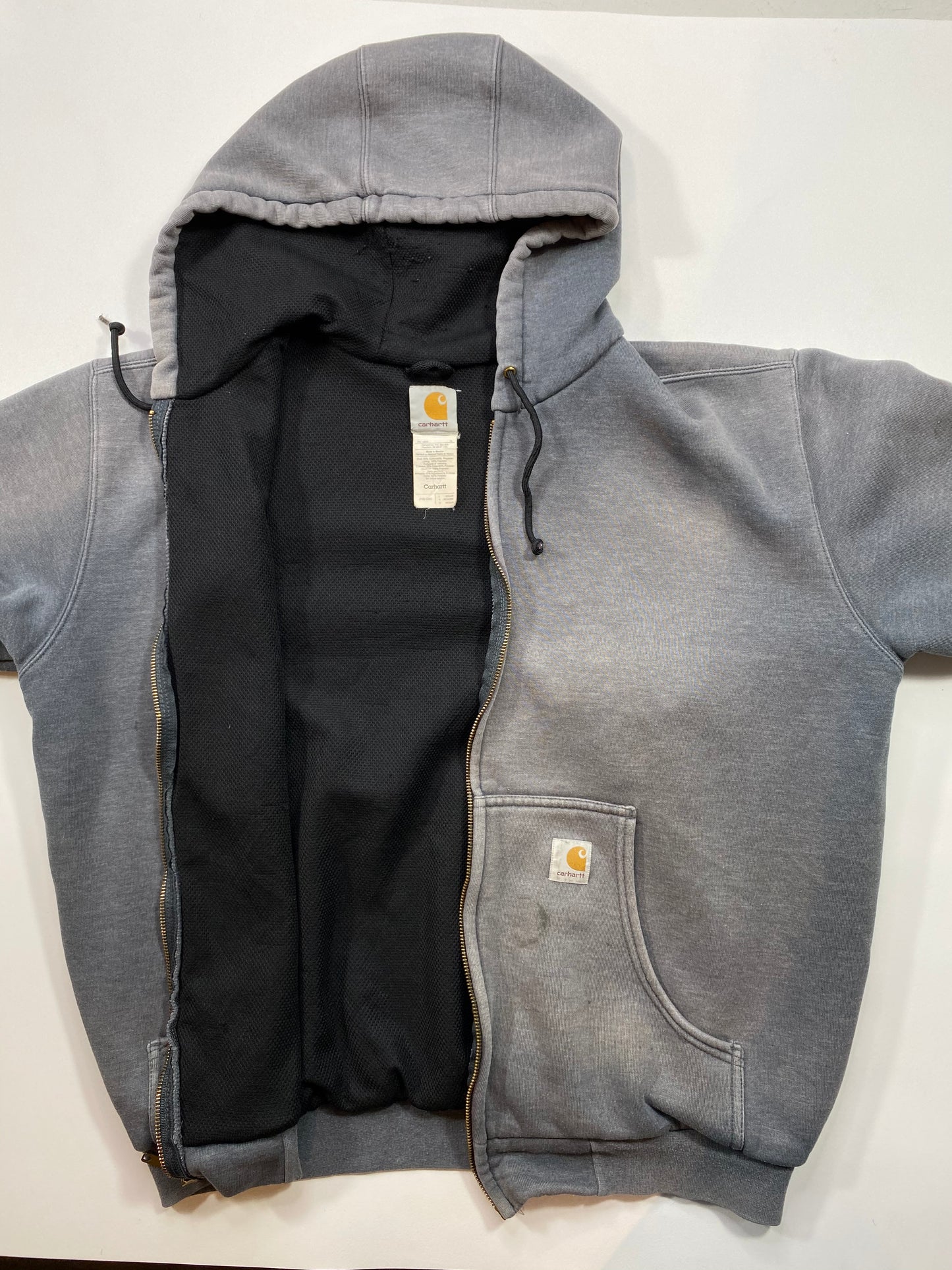 CARHARTT Size L Vintage Zip-Up Hoodie Sweat - Shirts / 5866