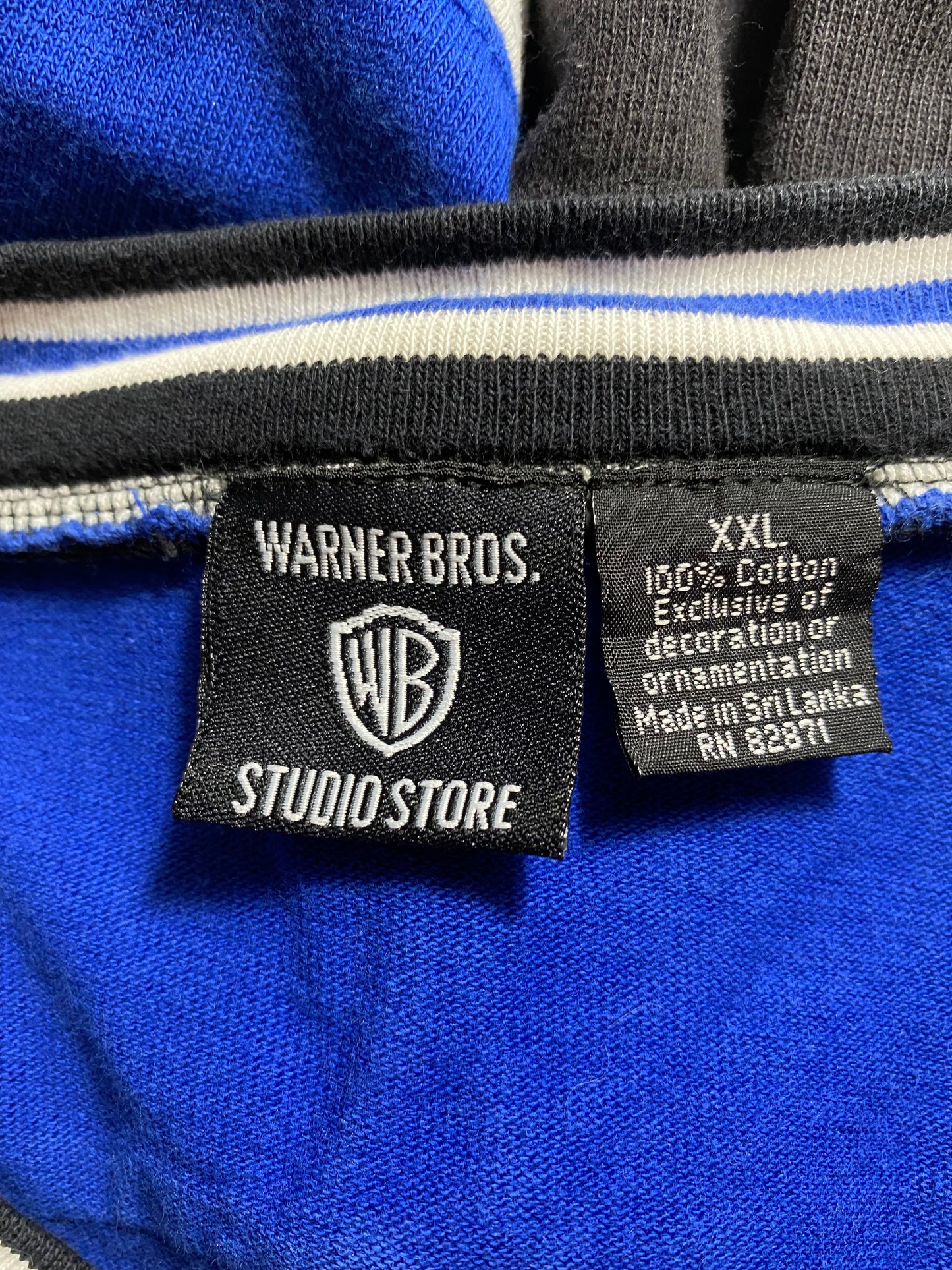 1996' LOONEY TUNES TAZ Size XXL Vintage Hockey T-shirt / K3547