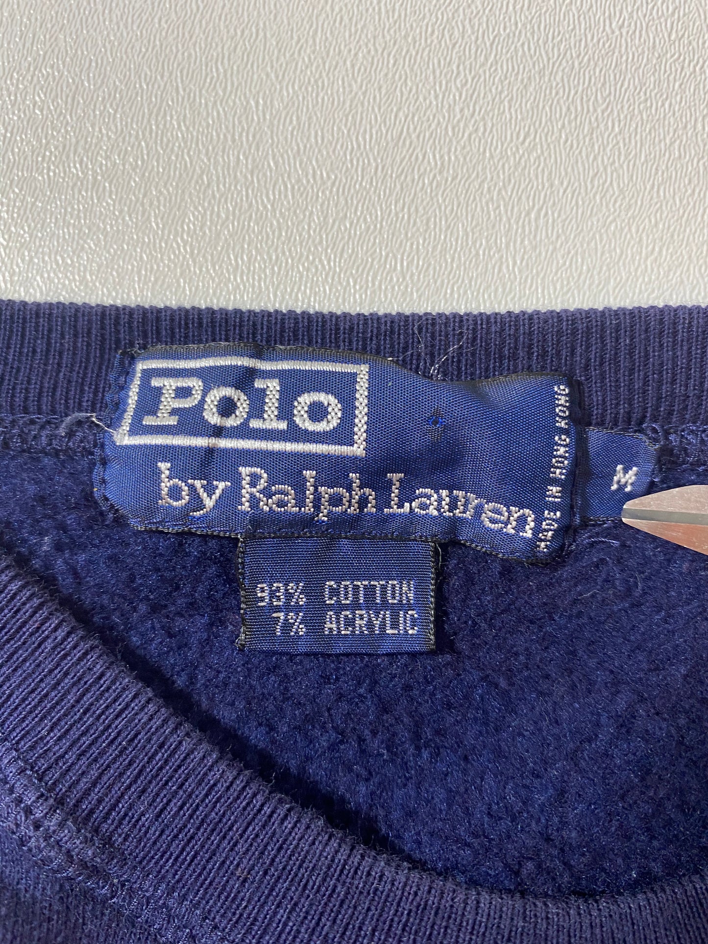 90’s POLO RALPH LAUREN USA Size M Vintage Sweat-shirt / 8063