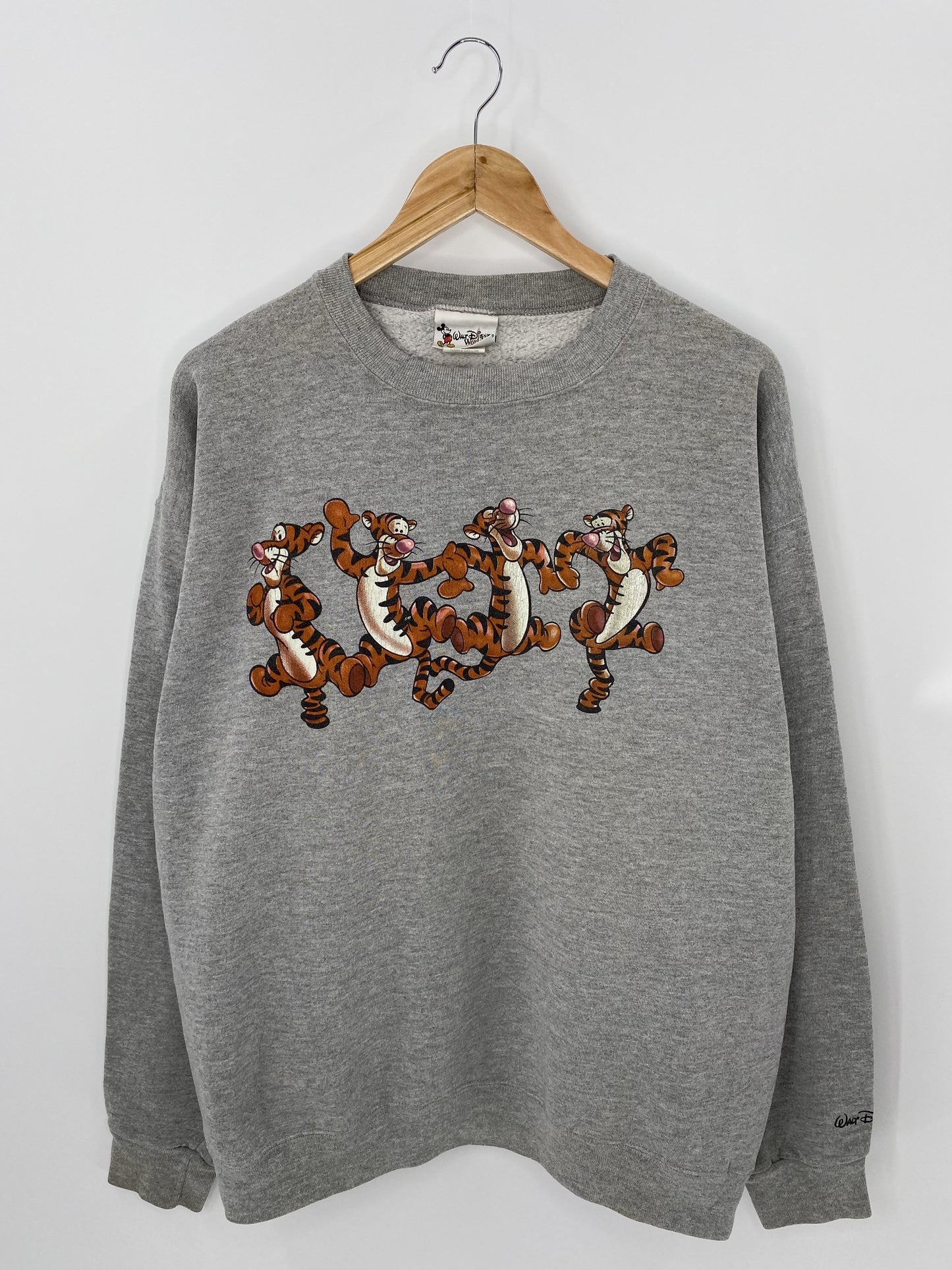 00' DISNEY TIGGER Made in USA Size XL Vintage Sweat-shirt / K5654
