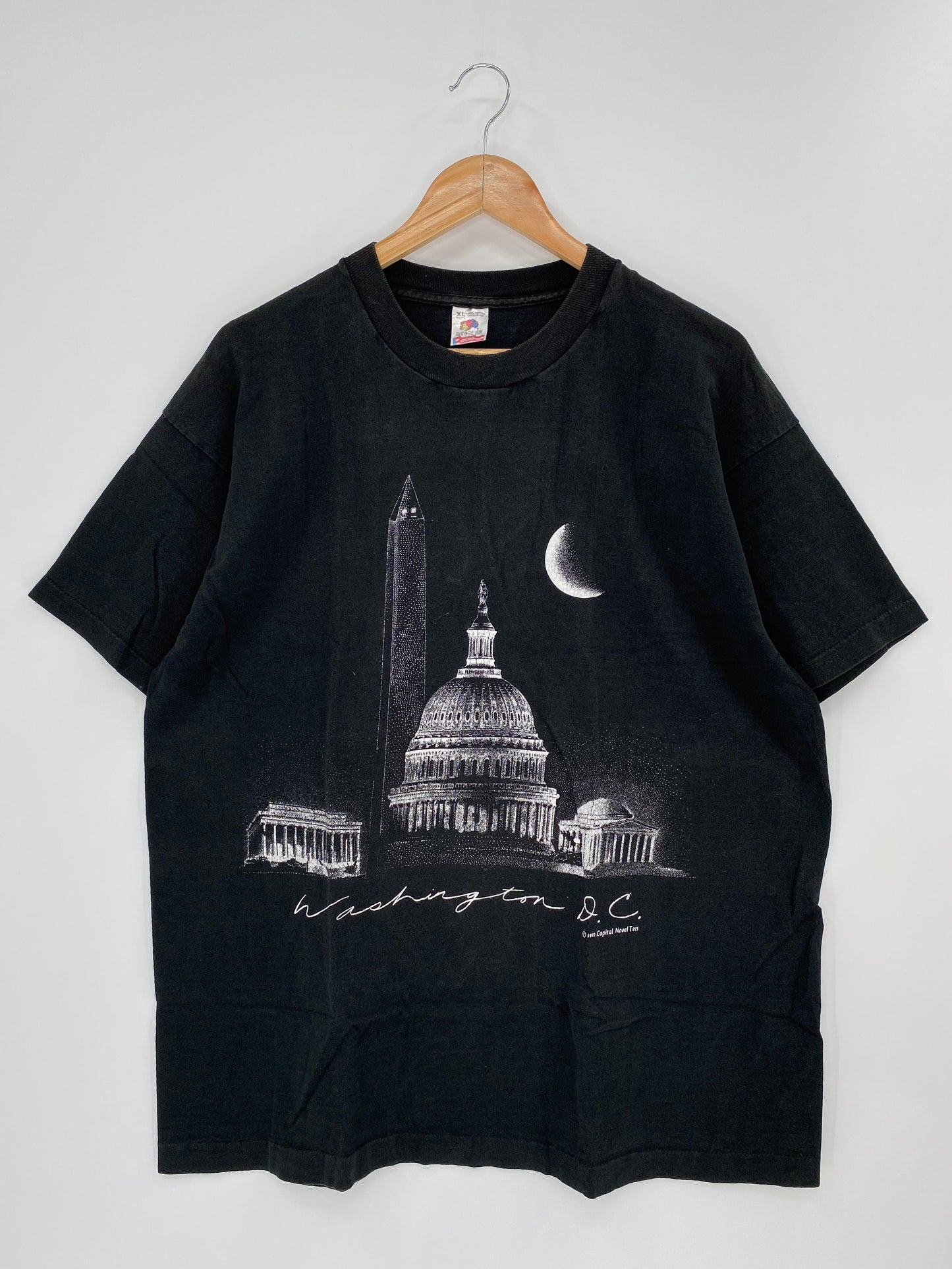 1992 WASHINGTON D.C Made in USA Size XL Vintage T-Shirt / E5621T