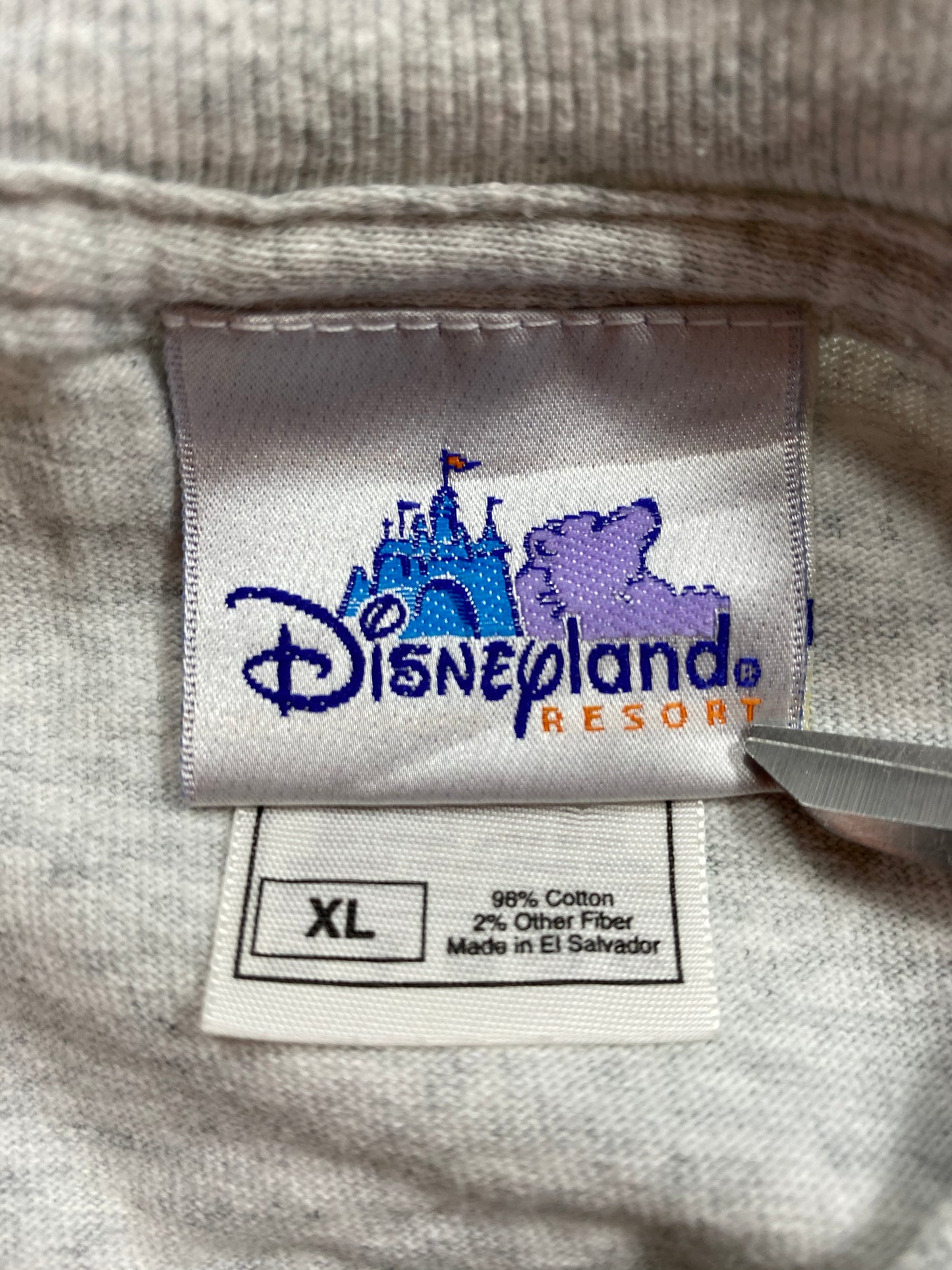 00’ Disney California Screamin Size XL Vintage T-shirt / 6753