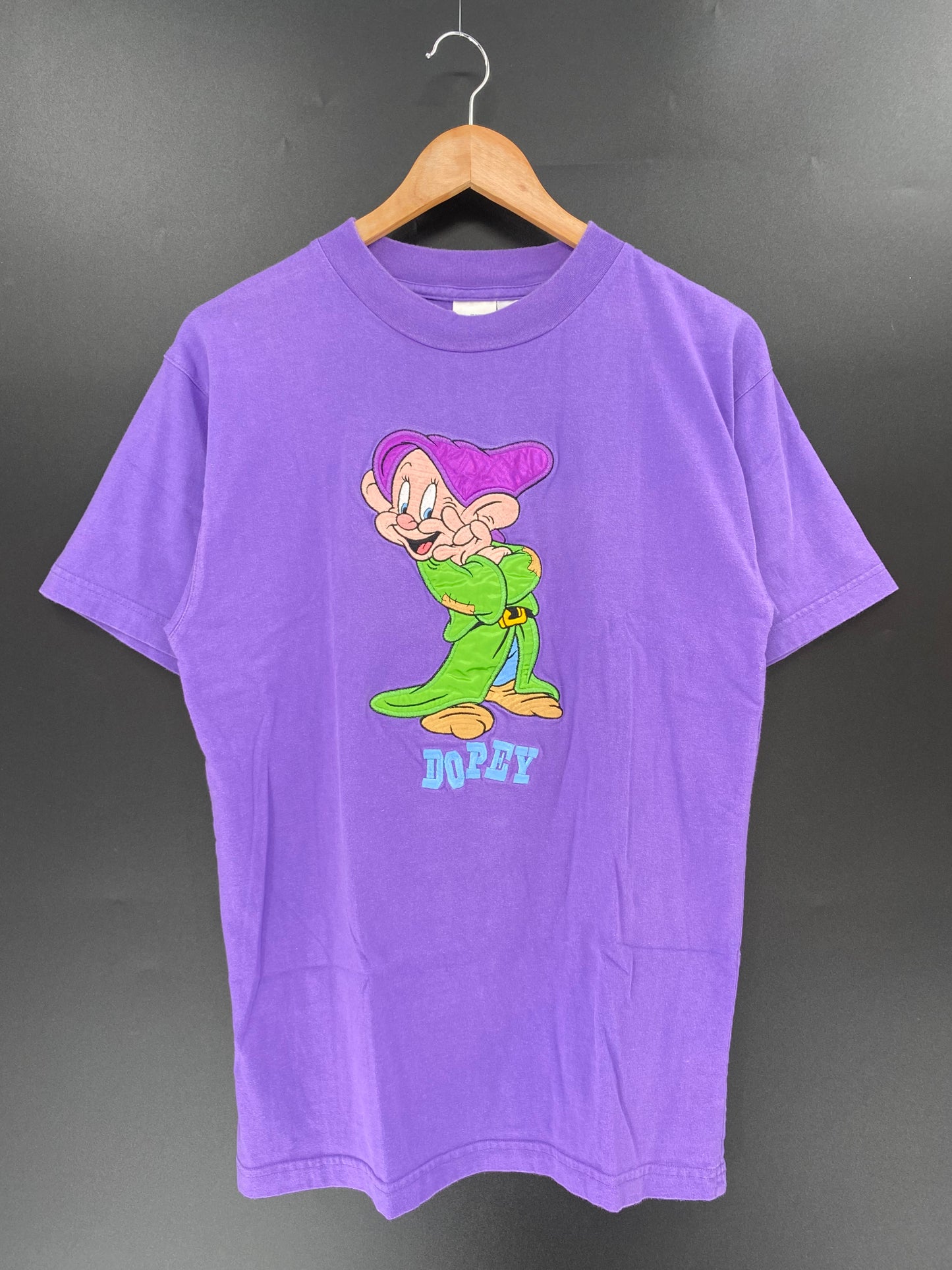 90’s DISNEY DOPEY Size M Vintage T- Shirts / K418