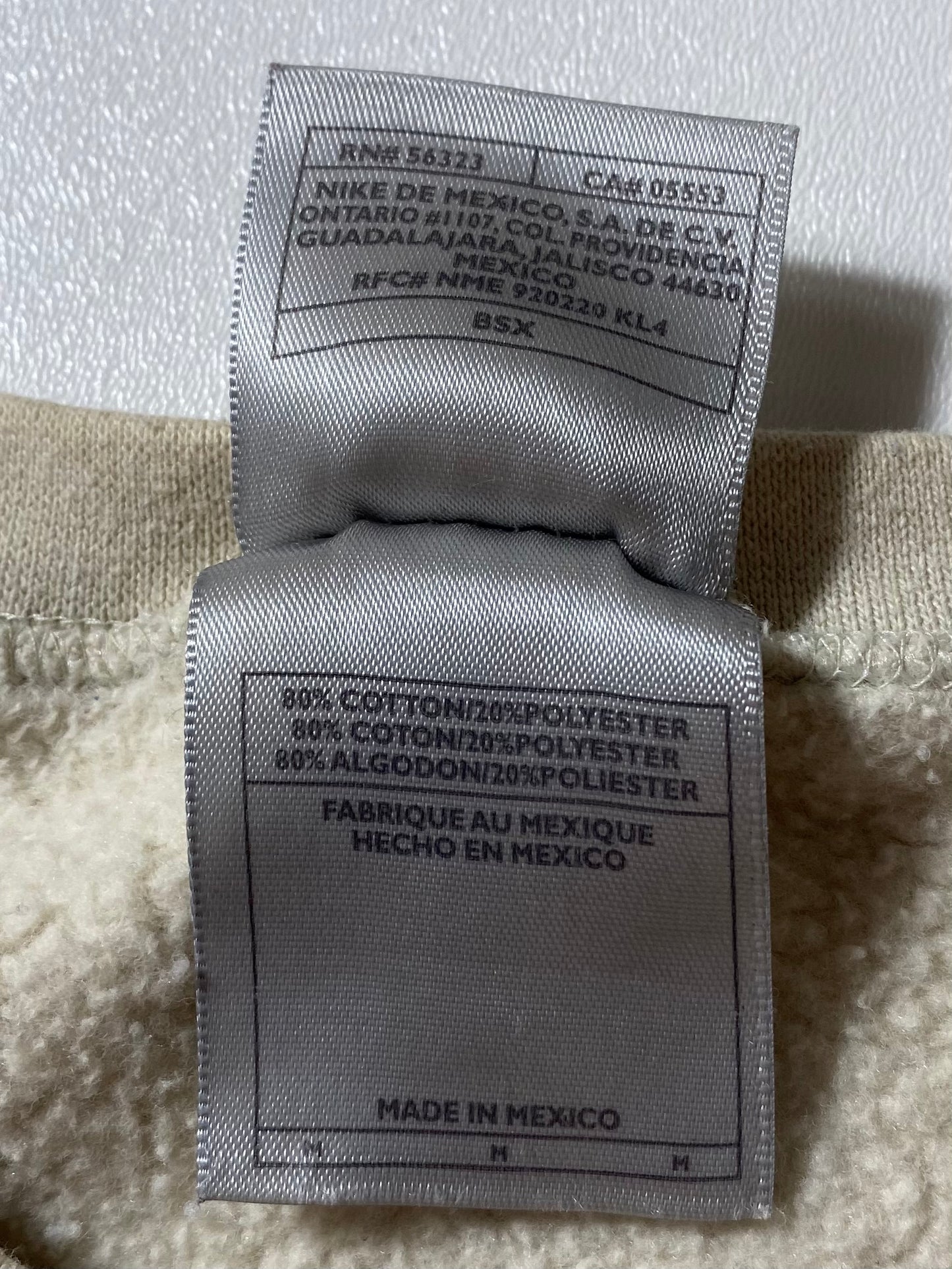 90’s NIKE Mini Swoosh Size M Vintage Sweat-shirt / 9041