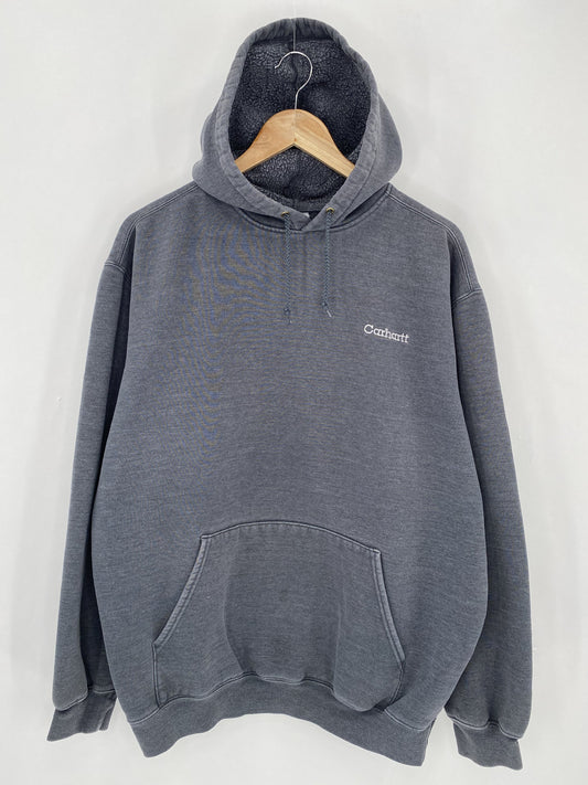 Vintage CARHARTT Size L Hoodie Sweat-Shirt / K5506