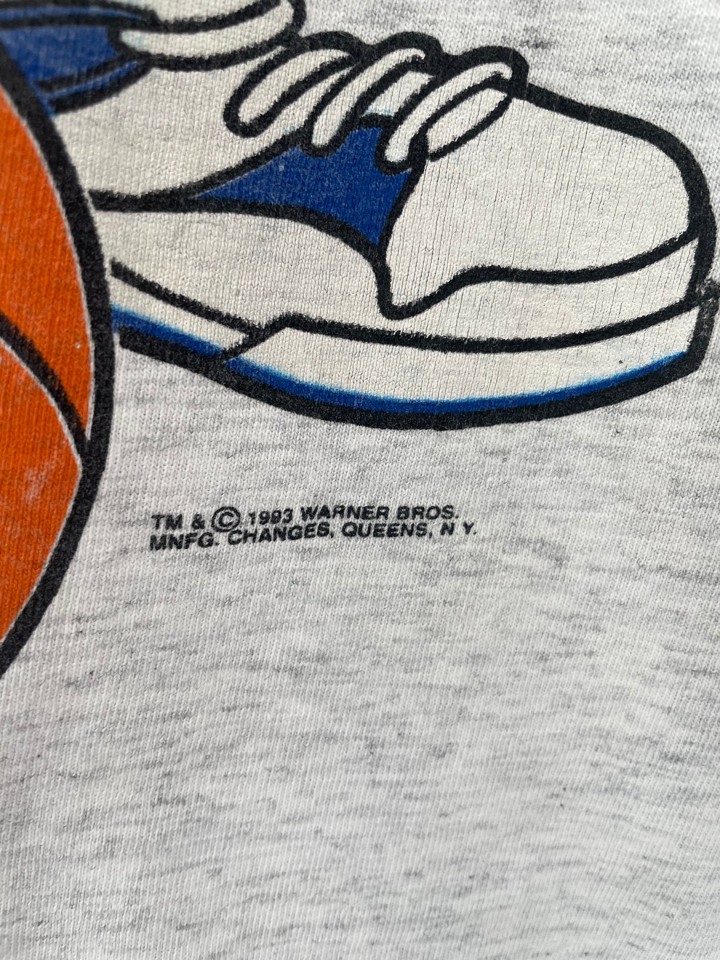 1993 LOONEY TUNES Made in USA Size XL Vintage T-Shirts / K3217