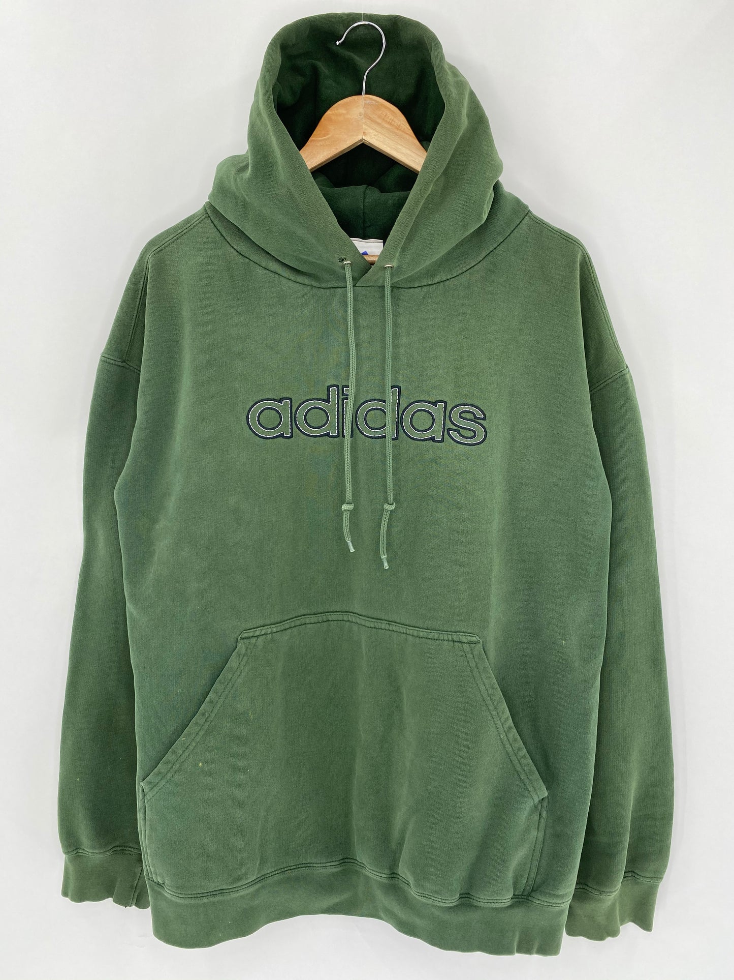 00’ ADIDAS Size XL Vintage Hoodie Sweat-Shirt / 5733