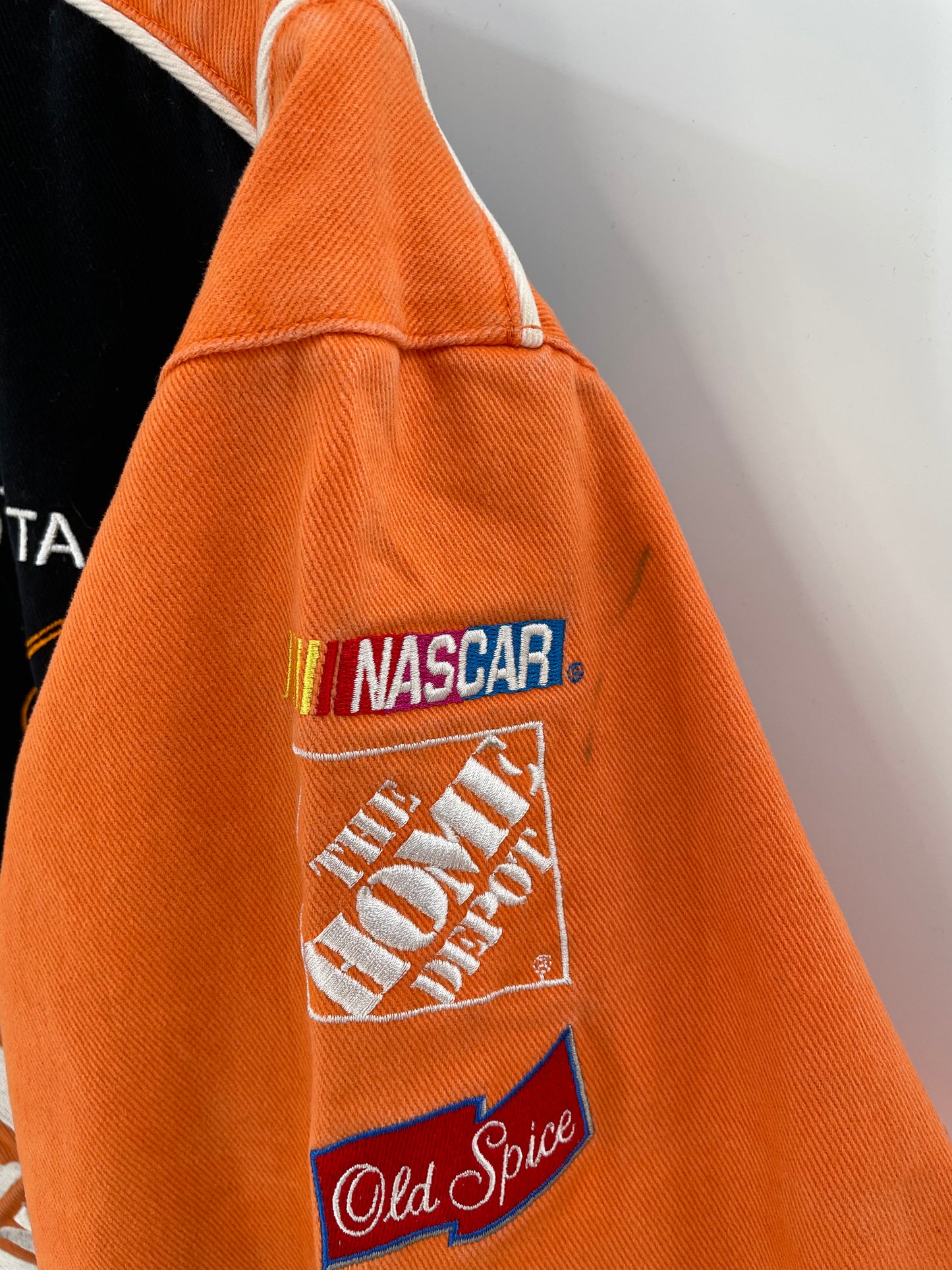Vintage NASCAR x THE HOME DEPOT Size XL Racing Jacket / k2372