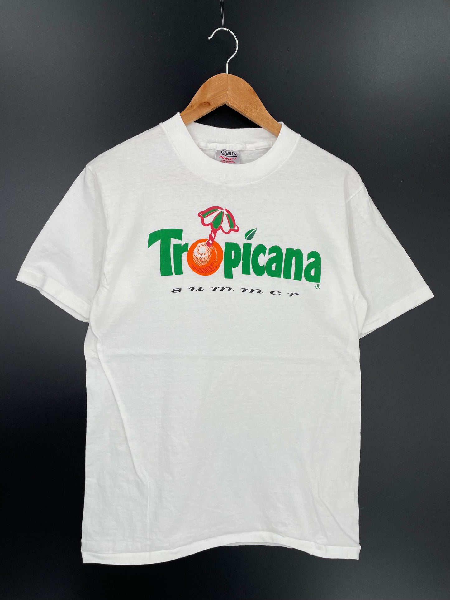 90’s TROPICANA Size L Vintage T-Shirts / K515