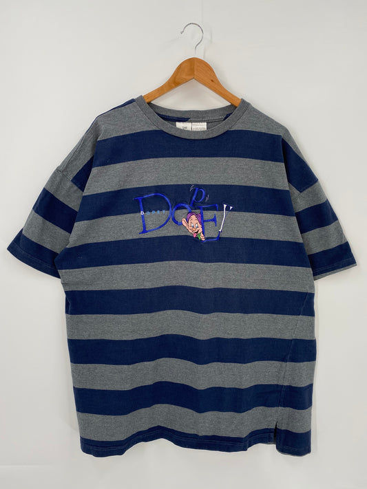 00’ DISNEY SEVEN DWARFS DOPEY Size XXL Vintage Sweat-shirt / K4075