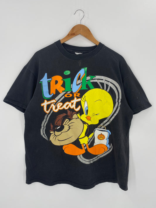 Vintage LOONEY TUNES TWEETY Size No Tag (Approx. L) T-Shirt / 8423