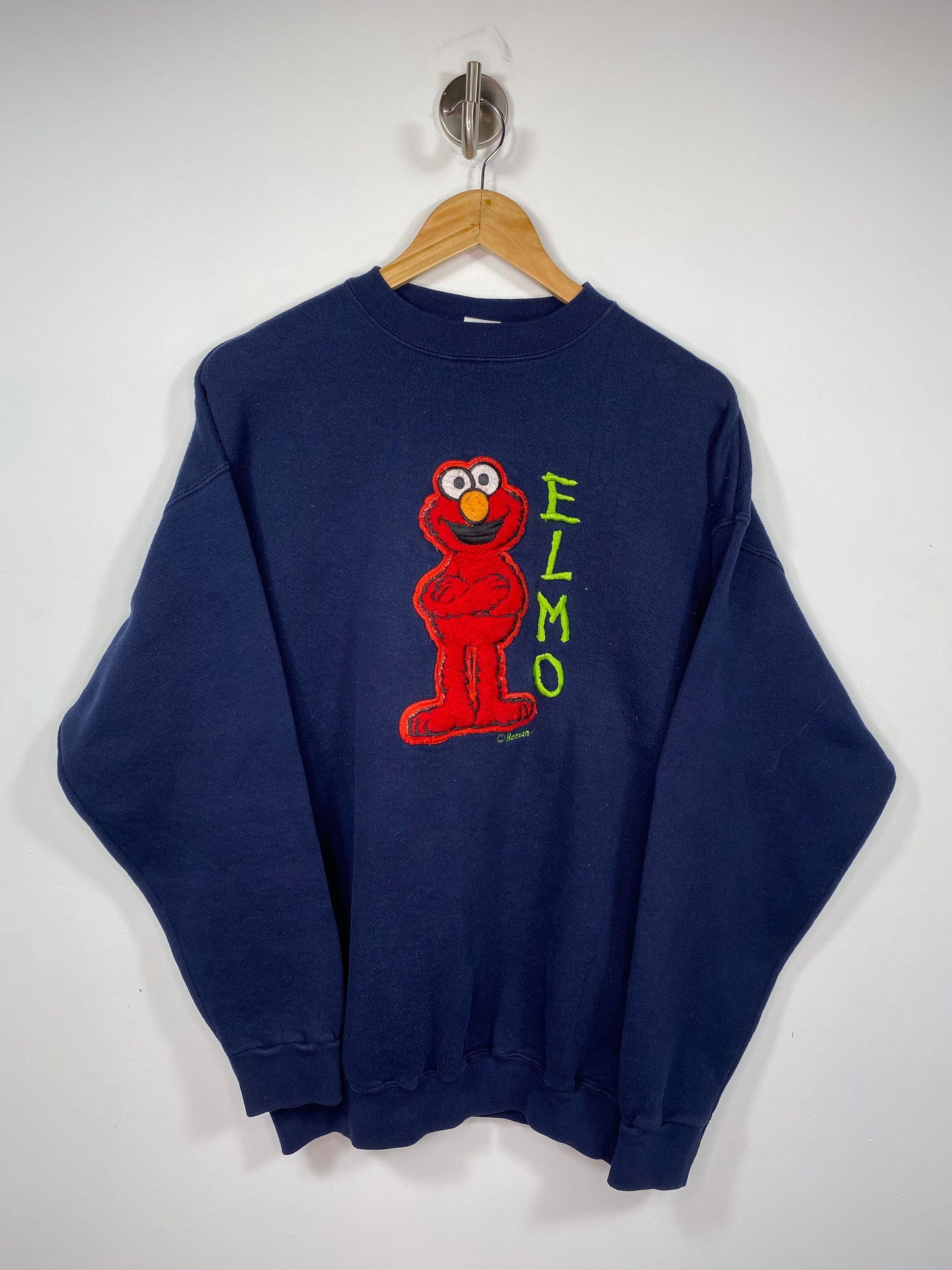 90’s Sesame Street ELMO Made in USA Size XL Vintage Sweat-Shirt / 5282