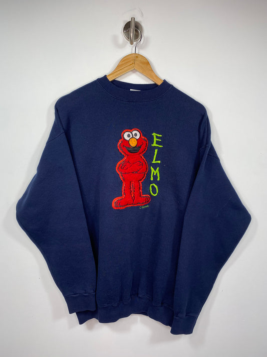90’s Sesame Street ELMO Made in USA Size XL Vintage Sweat-Shirt / 5282