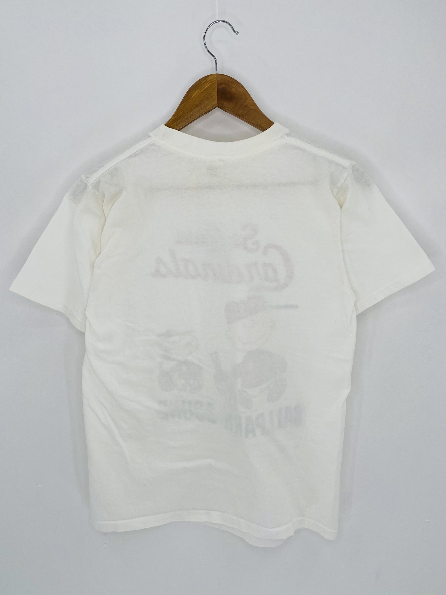 1988' SNOOPY Made in USA Size M Vintage T-Shirt / K5786