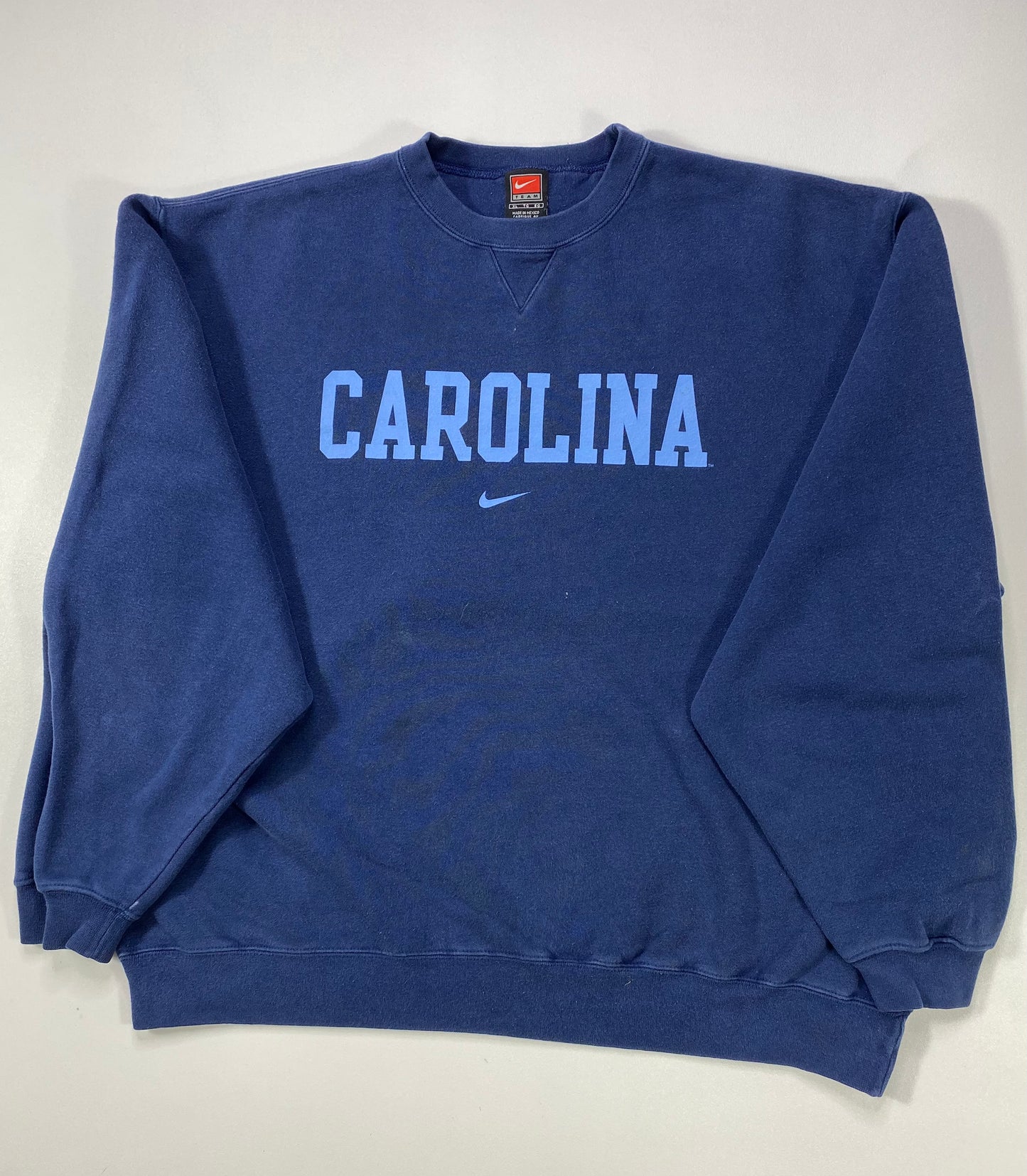 NIKE CAROLINA Size XL Vintage Sweat-shirt / 6253