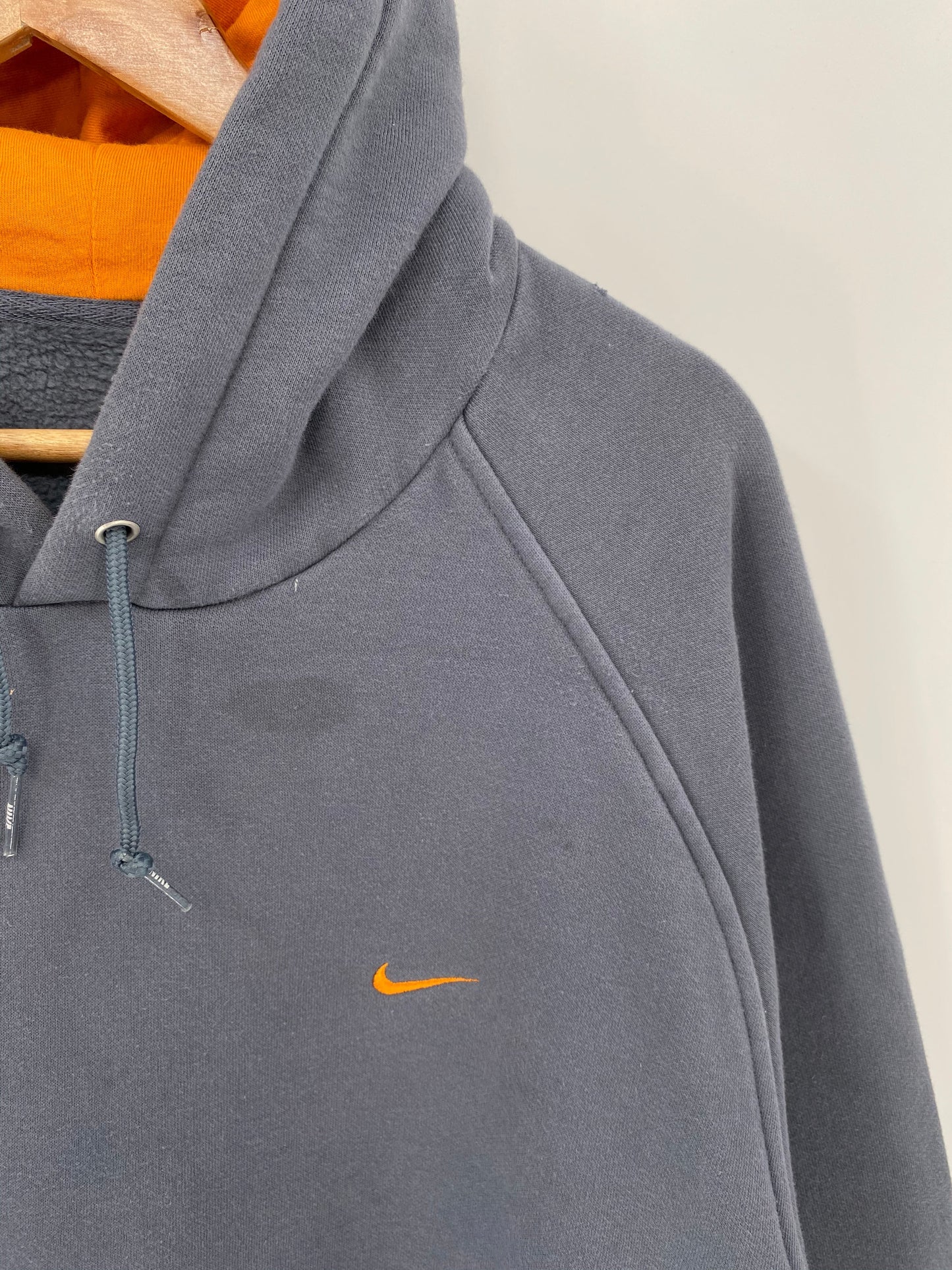 00’ NIKE MINI SWOOSH Size No Tag (Approx. XL) Vintage Hoodie Sweat-shirt / A8869
