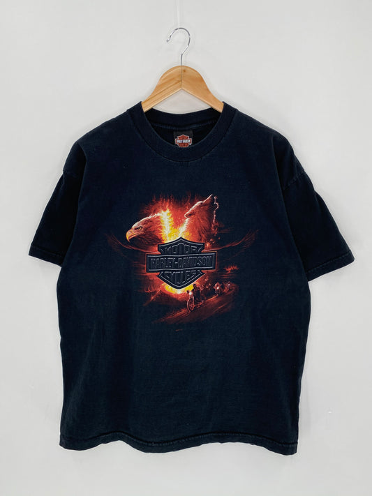 00’ HARLEY DAVIDSON Made in USA Size XL Vintage T-Shirt / 6163