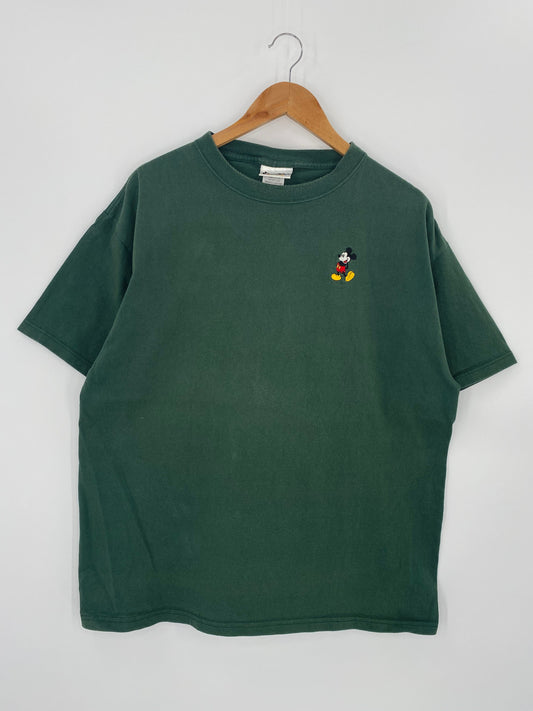 00’ DISNEY MICKEY Made in USA Size XL Vintage T-Shirt / K9027