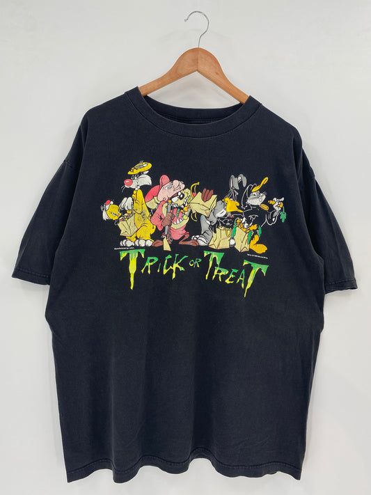 1994 LOONY TUNES Size XL Vintage T-Shirts / A5314