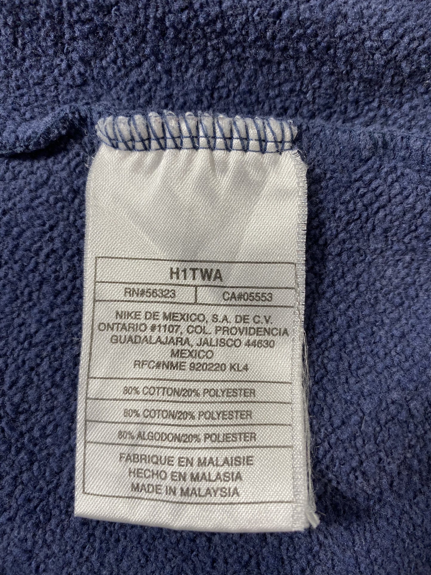 00’ NIKE Size XXL Vintage Hoodie Sweat-shirt  / K5925