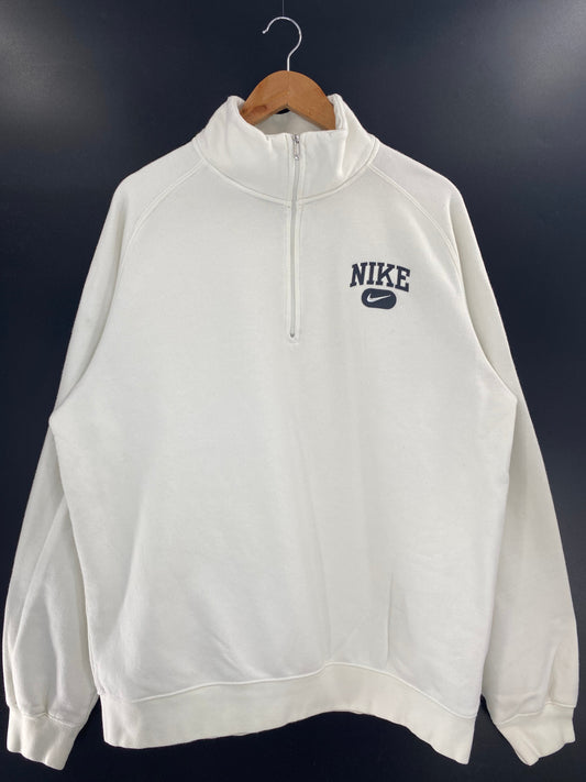 00’ NIKE Size XL Vintage Half Zip-up Sweat-shirt / A6605
