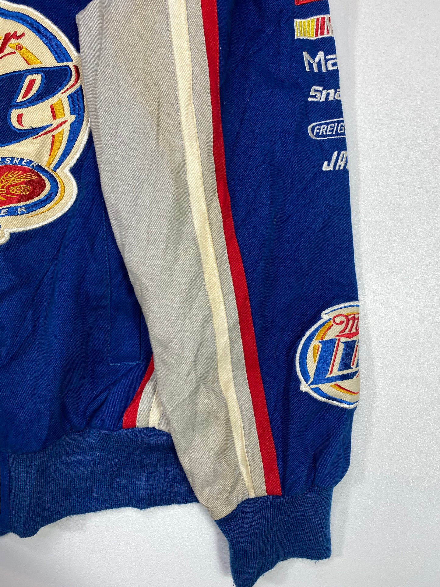 Vintage NASCAR NEXTEL JH Design Lite Racing Jacket / 4726