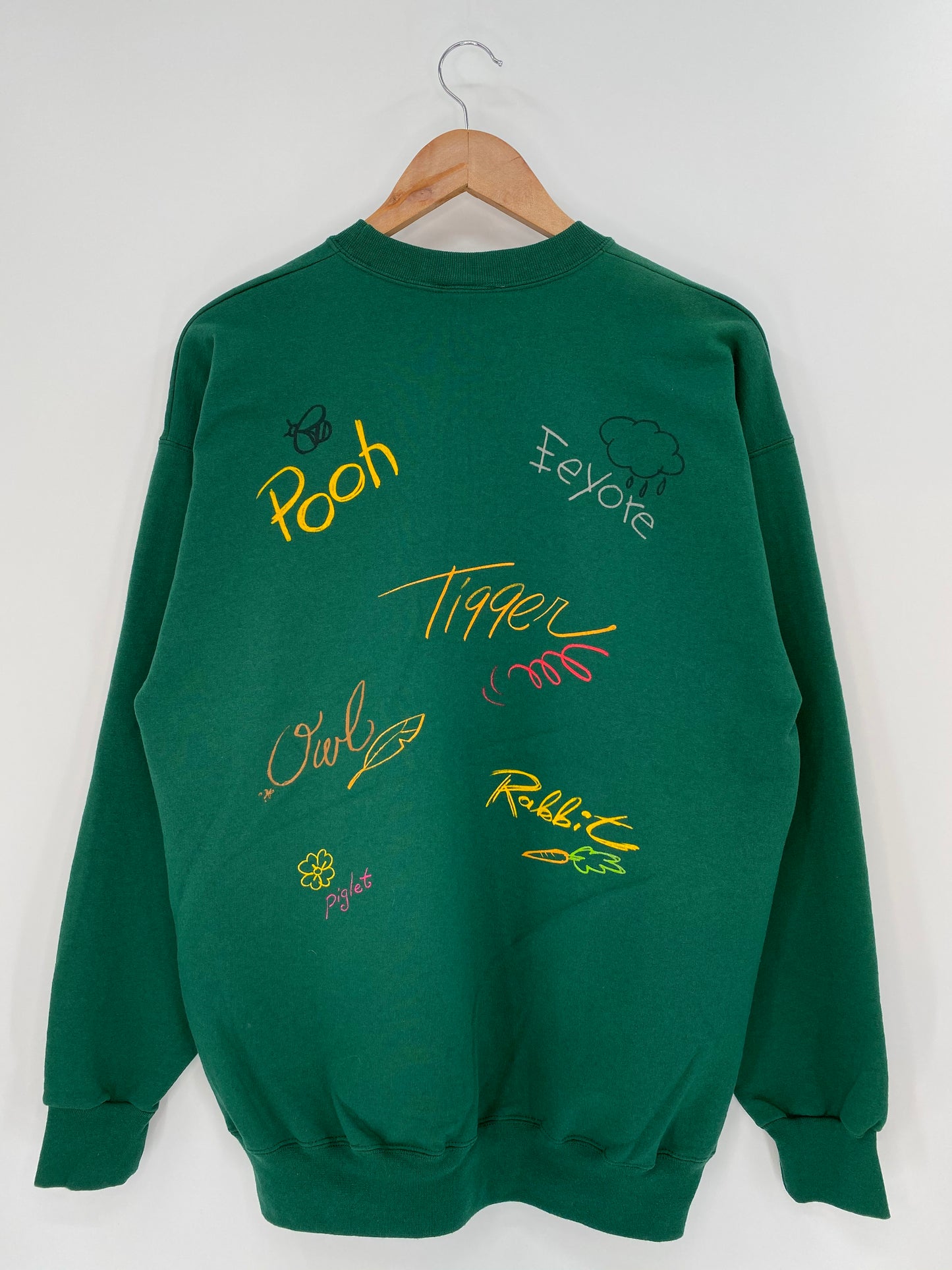 00’ Dead Stock WALT DISNEY WORLD Made in USA Size L Vintage Sweat-shirt / 8791