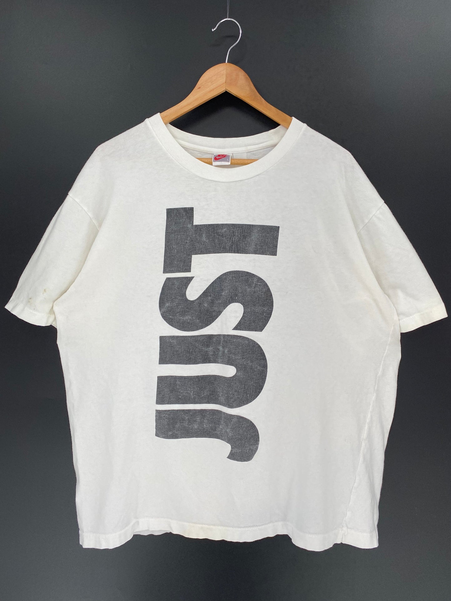 .90’s NIKE Silver Tag JUST DO IT  Size L Vintage T-shirt / E691
