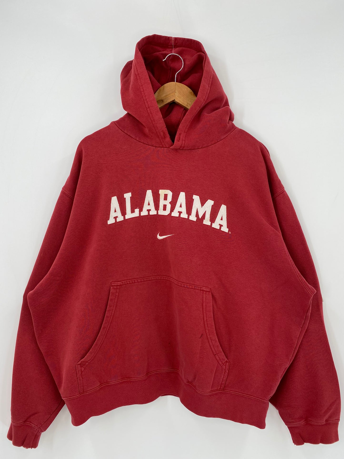 00' NIKE ALABAMA Made in USA Size L Vintage Hoodie Sweat-Shirt / K3733