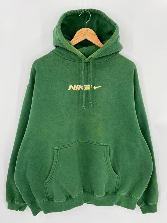 90’s NIKE Size XL Vintage Hoodie Sweat-shirt / 6886