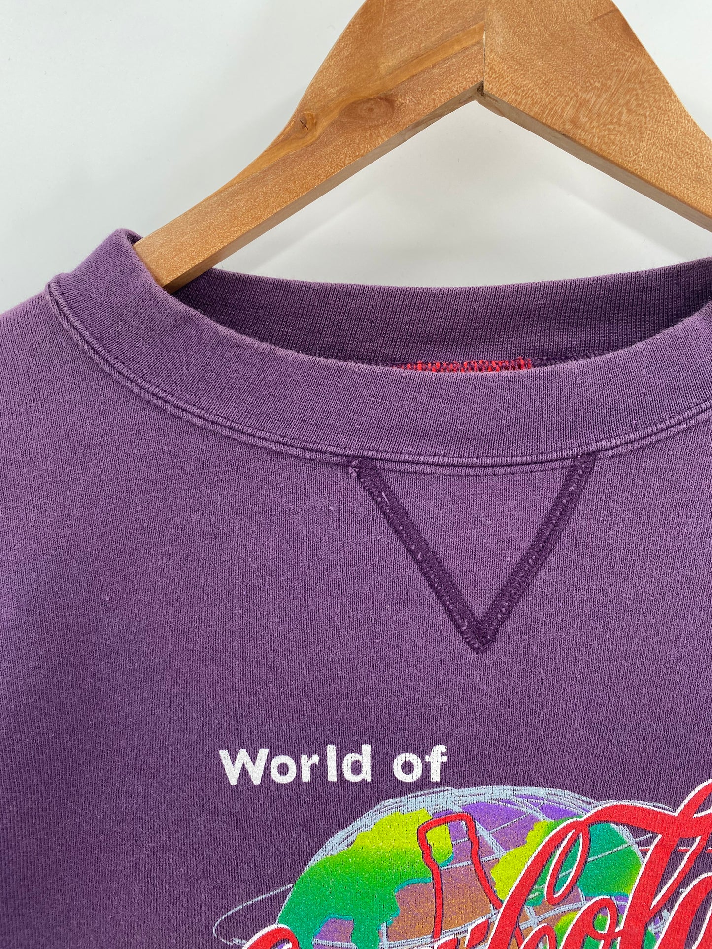 1997' COCA COLA LAS VEGAS Made in USA Size L Vintage Sweat-Shirt / K4014