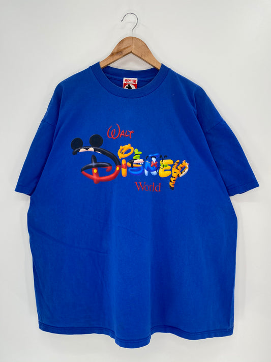 90’s WALT DISNEY WORLD Size XXL Vintage T-Shirt / 8691