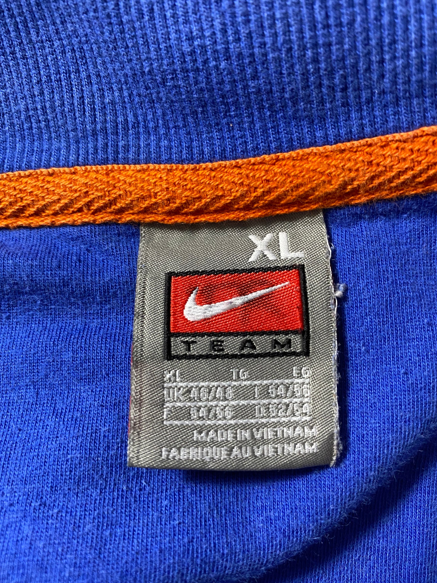 00’ NIKE FLORIDA GATER  Size XL Vintage College Half-zip Sweat-Shirts / K2599