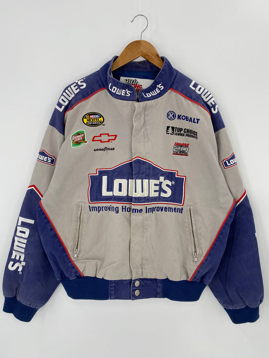Vintage NASCAR Lowe’s Size XL Racing Jacket / 8306