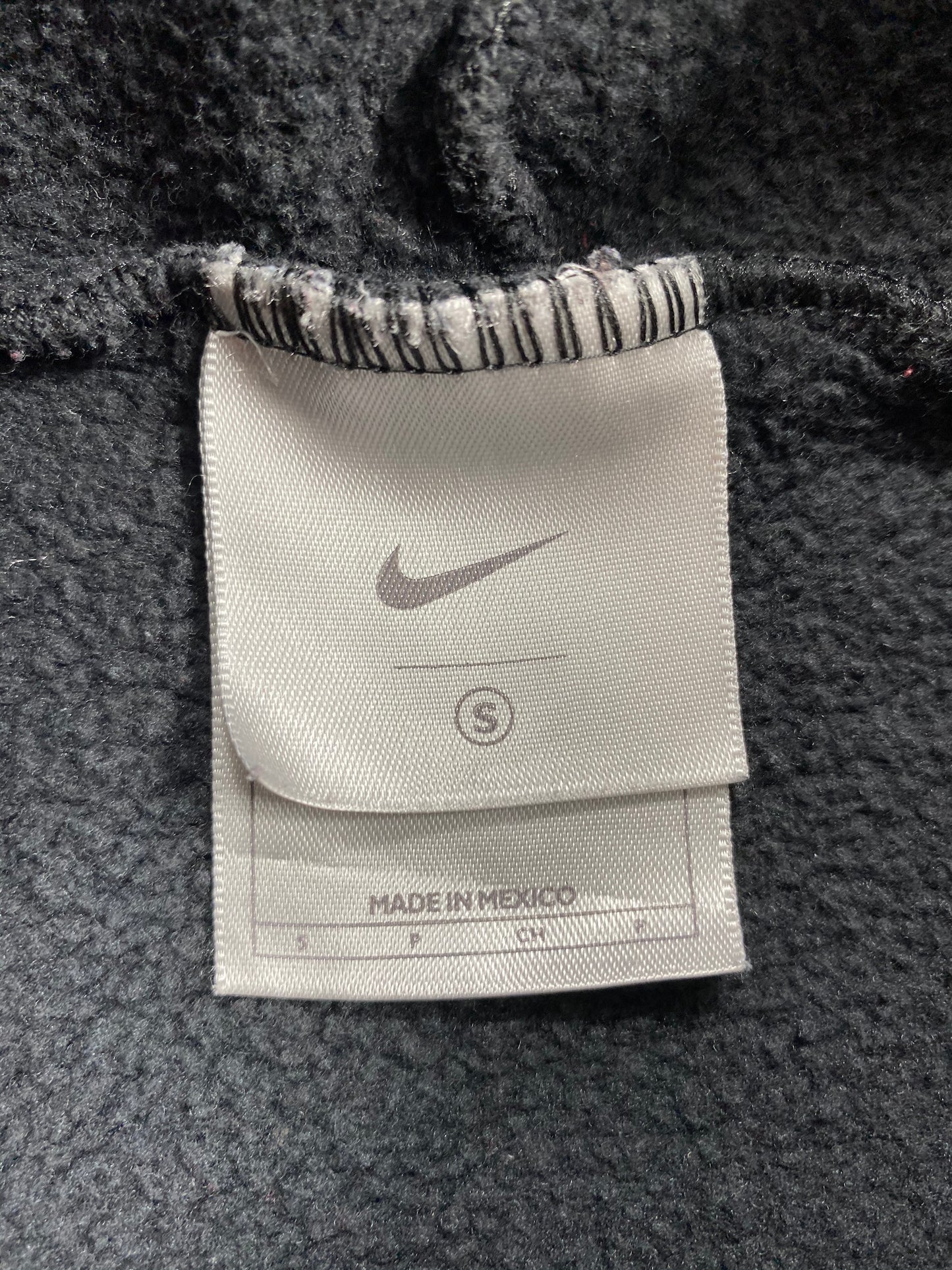 90’s NIKE Center Swoosh Size S Vintage Hoodie Sweat-shirt / 7198