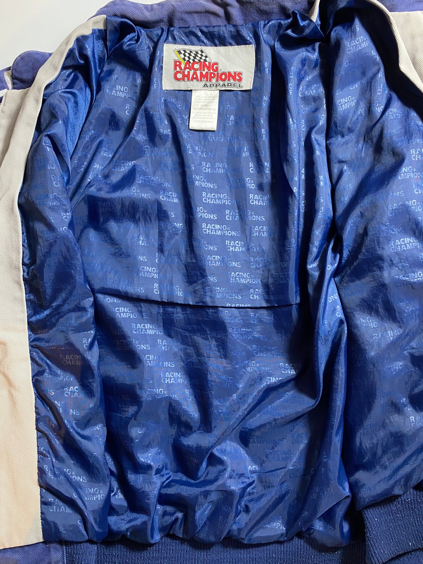 Vintage NASCAR Lowe’s Size XL Racing Jacket / 8306