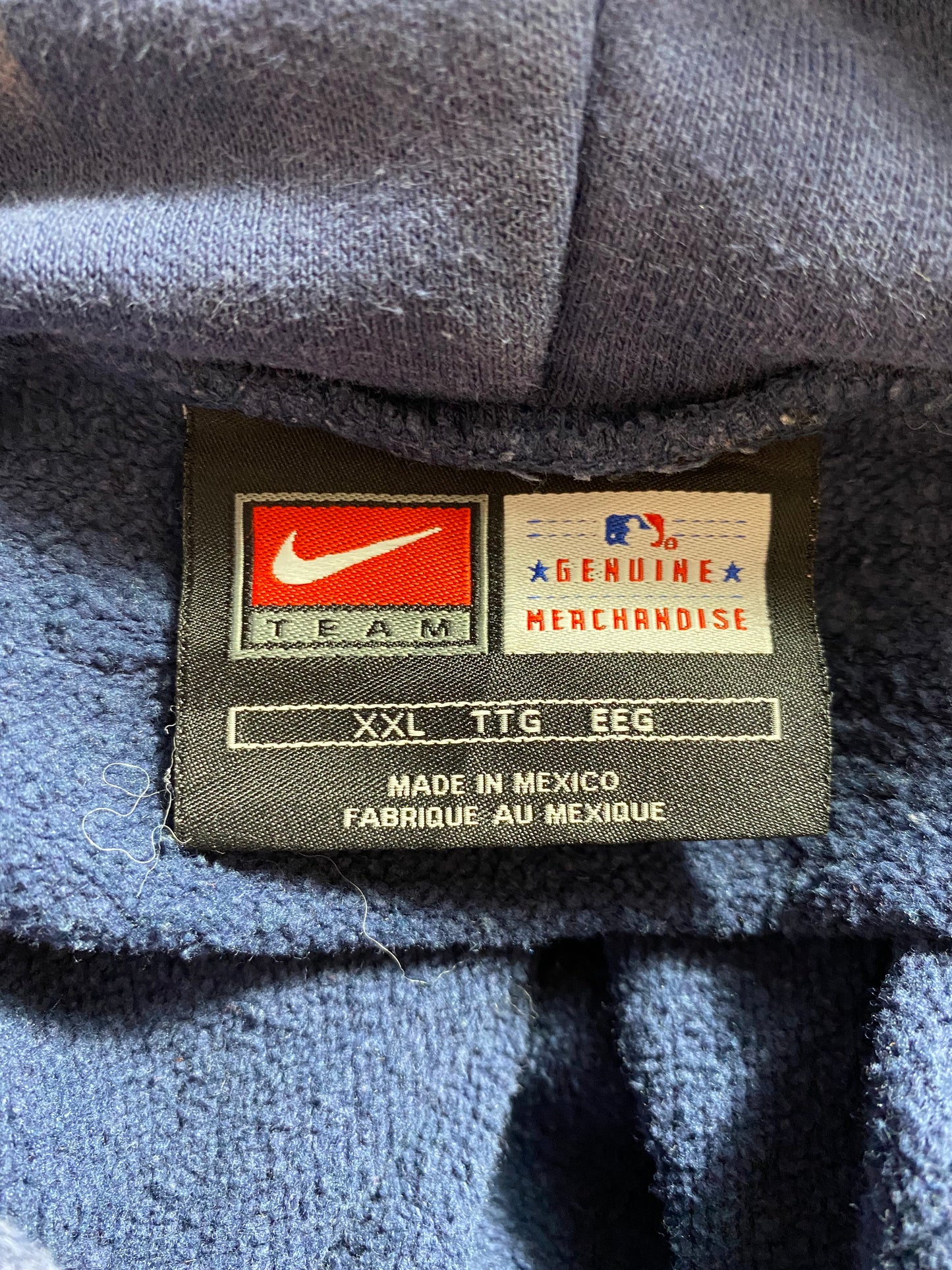 00’ NIKE RED SOX Size XXL Vintage MLB Hoodie Sweat-Shirts / K911