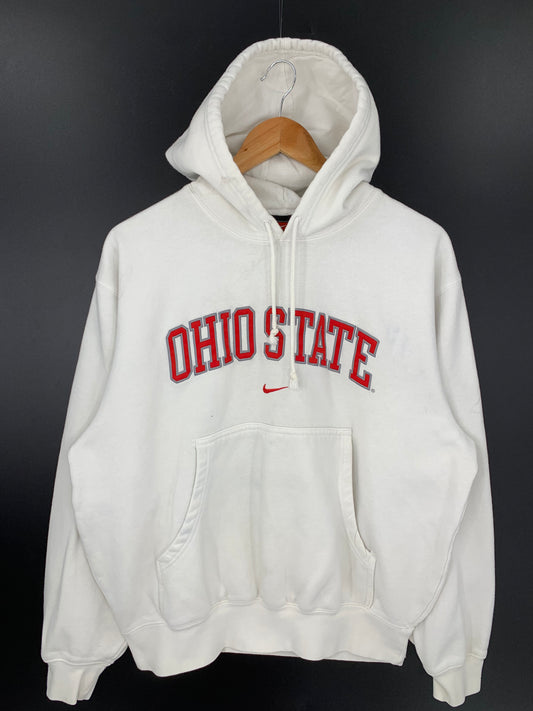 00’ NIKE OHIO STATE Size S Vintage Hoodie Sweat-Shirt / k1664