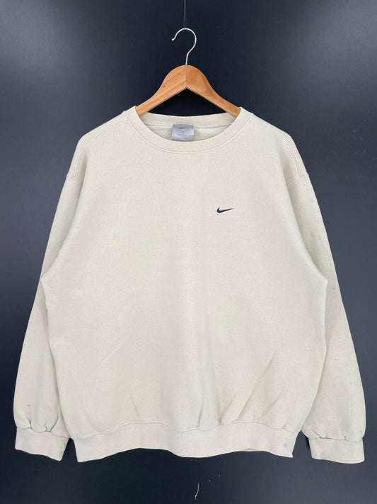90’s NIKE MINI SWOOSH Size L Vintage Sweat-shirt / K76
