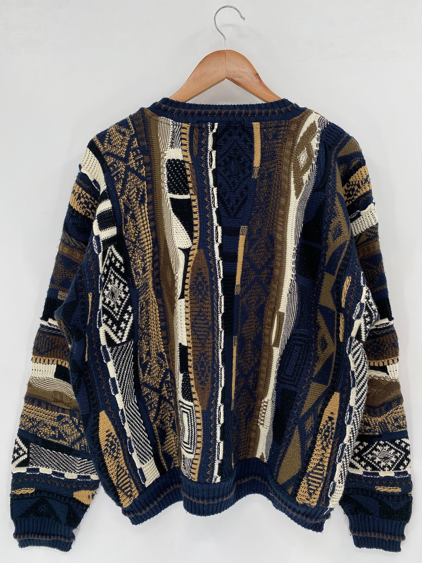 Vintage 3D COOGI- Style Size L Knit Sweater / K1683