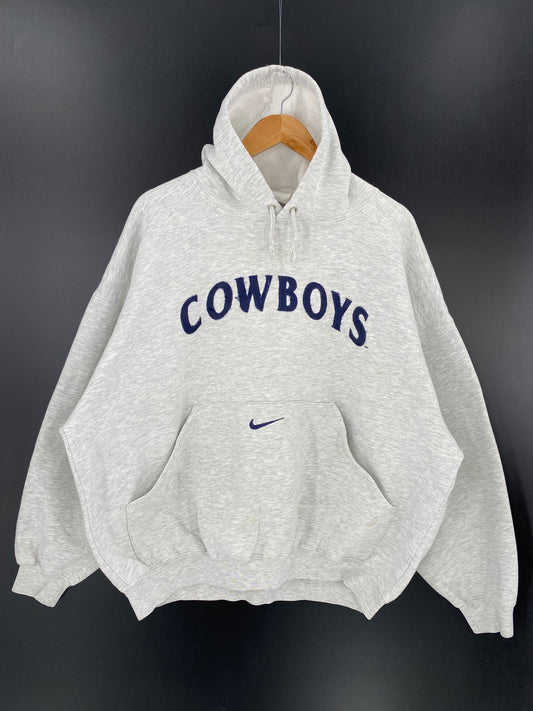 00’ NIKE x COWBOYS Size L Vintage NFL Heavyweight Sweat-shirt / 8583