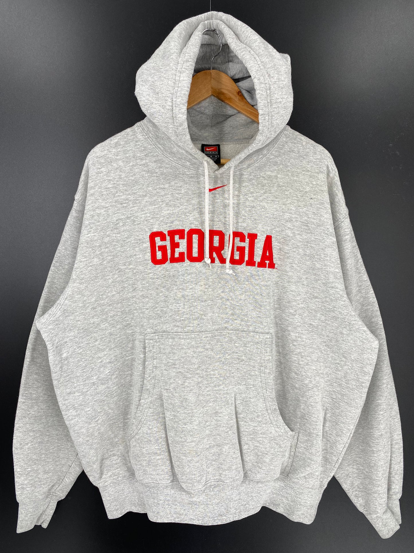 00’ NIKE GEORGIA Size L Vintage Hoodie Sweat shirt / K117