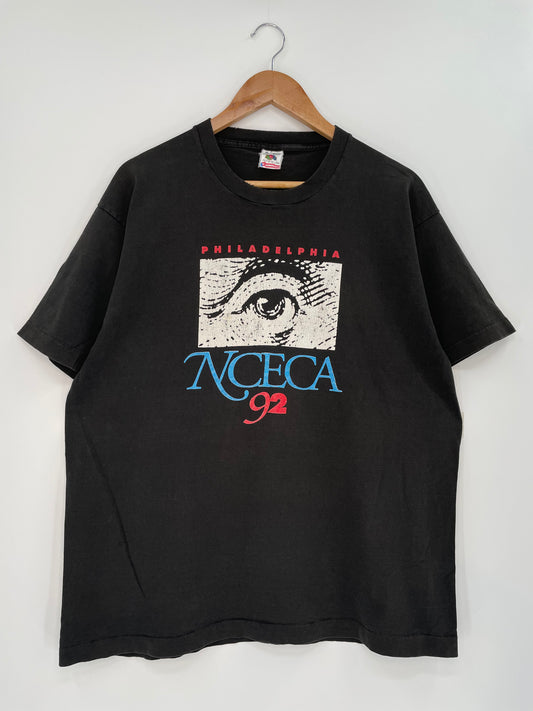 1992 PHILADELPHIA NYCECA Made in USA Size XL Vintage T-Shirt / K880
